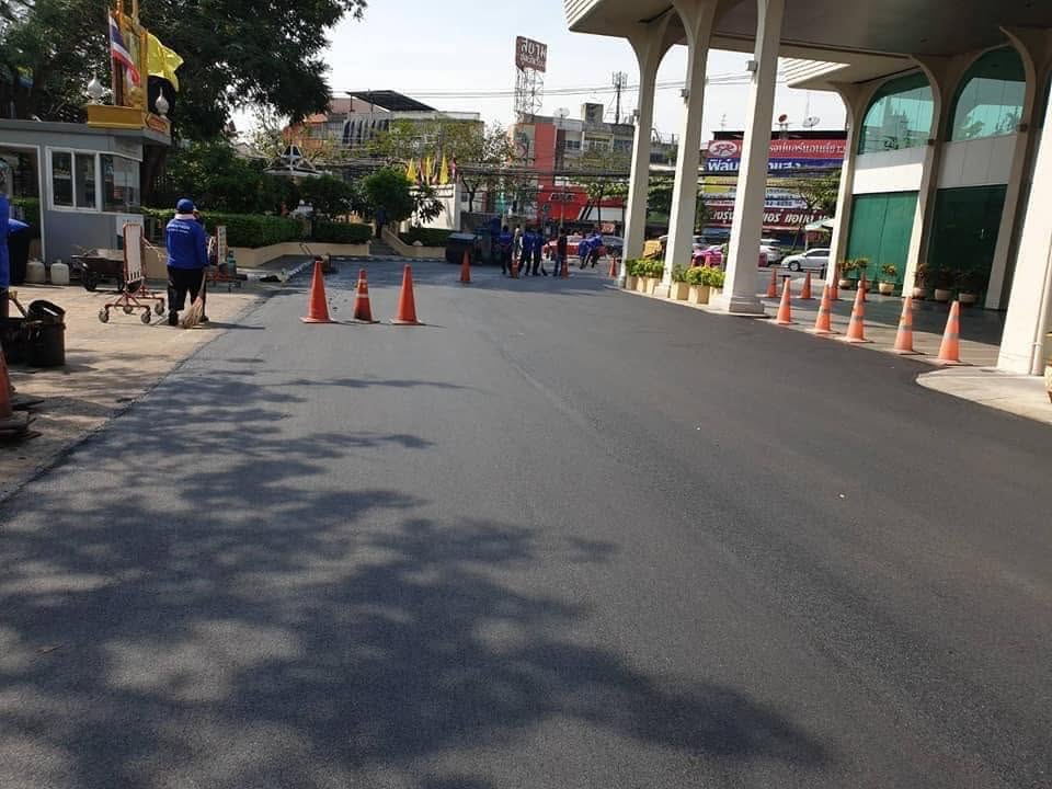 งานซ่อมแซมถนน