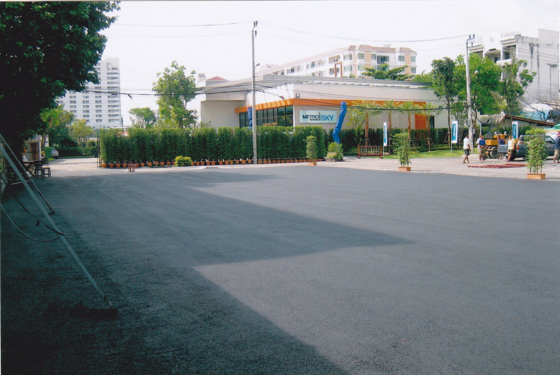 งานปรับปรุงถนน